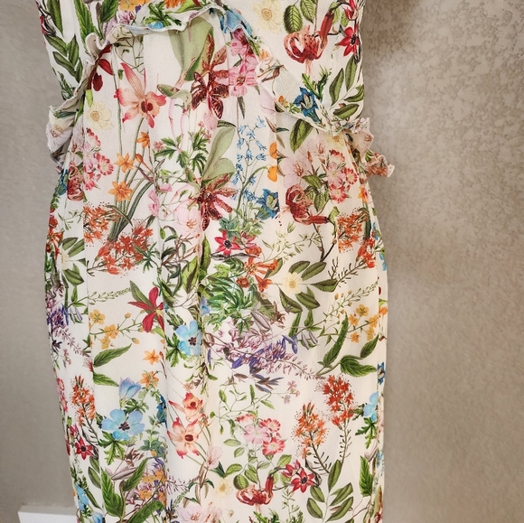 & Other Stories Floral Maxi Backless Dress - Picture 4 of 12